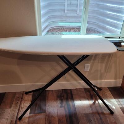 Lot 511: Ironing Board With Iron Rack