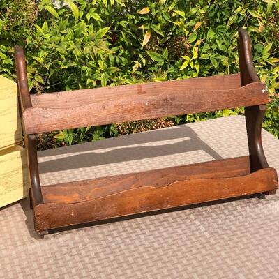 Kitchen storage lot, two vintage pieces