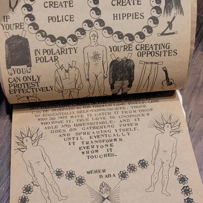 Lot 513: 1st ed. RAM DAS Remember Here and Now, Ceremonial Blue Corn and iching Sticks
