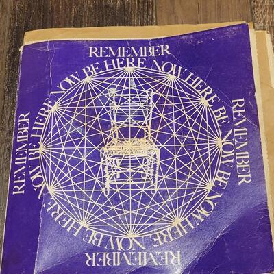 Lot 513: 1st ed. RAM DAS Remember Here and Now, Ceremonial Blue Corn and iching Sticks