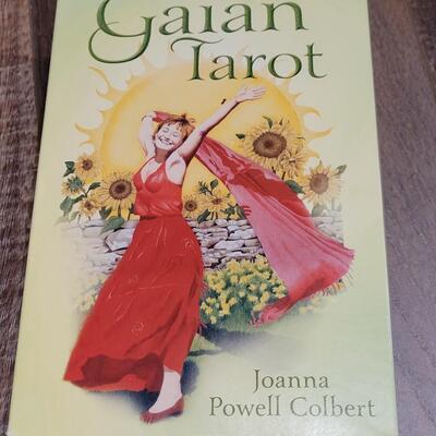 Lot 514: RARE Gaian Tarot Book and Cards - 