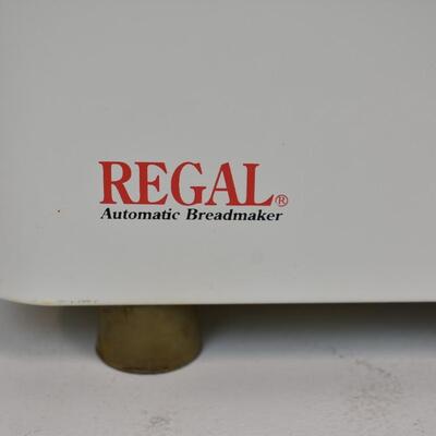 Regal Brand Automatic Bread Maker, White, Works