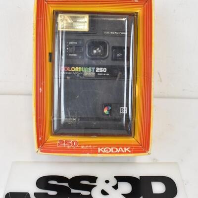 Kodak Colorburst 250 Instant Camera Vintage 1978