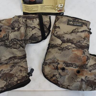ATV Accessories Briar Mitts, Brown. Dirty packaging, gloves appear new
