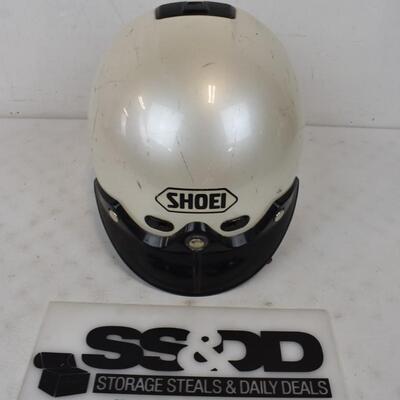 Shoei Helmet, White. RJ-AIR, DOT Snell Approved, size XL