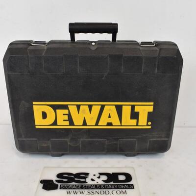 Variable Speed Reciprocating Saw by DeWalt. Includes Case, Battery, & Charger