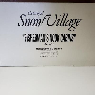 Dept. 56 - Fisherman's Nook Resort & Fisherman's Nook Cabins 