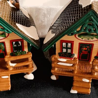 Dept. 56 - Fisherman's Nook Resort & Fisherman's Nook Cabins 