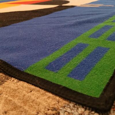 Lot 516: 85" x 77" PENDLETON Wool CIRCLE OF LIFE Blanket 