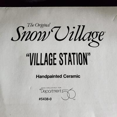 Dept. 56  Village Station 