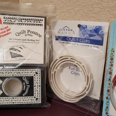 Lot 519: Assorted NEW Quilting Accessories