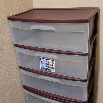 Lot 520: (2) 3-Drawer Carts by STERILITE