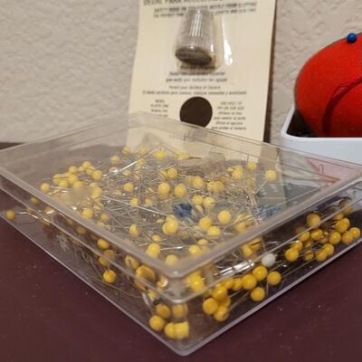 Lot 523: Assortment of Sewing Accessories 