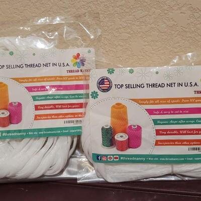Lot 524: New Sealed Thread Netting and Iron Protective Cloth