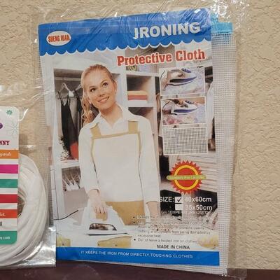 Lot 524: New Sealed Thread Netting and Iron Protective Cloth