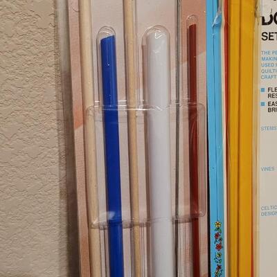 Lot 526: Assortment of New and Used Crafting Accessories 