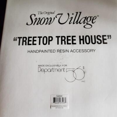 Dept. 56 - Treetop Tree House 