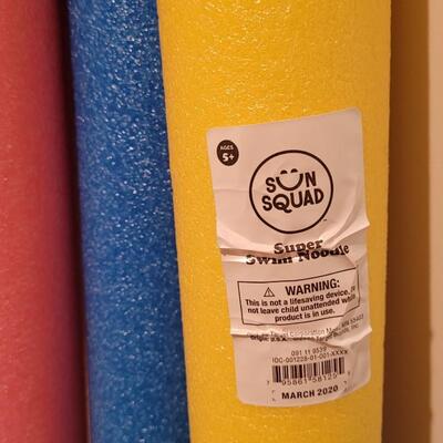 Lot 540: (3) SUN SQUAD Swimming Pool Noodles 