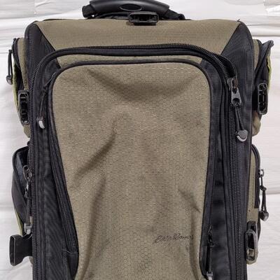 Lot 542: Eddie Bauer Carry On Travel Bag w/ Rollers