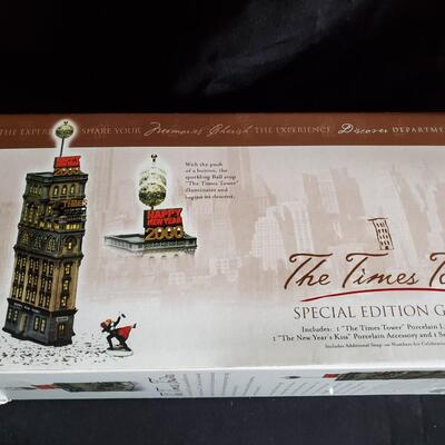 Dept. 56 - The Times Tower  - Times Square 2000