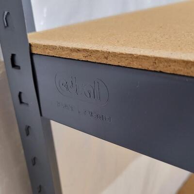 Lot 547: Metal Frame Storage Shelf Unit 
