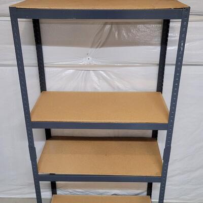 Lot 547: Metal Frame Storage Shelf Unit 