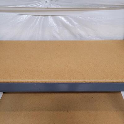 Lot 547: Metal Frame Storage Shelf Unit 
