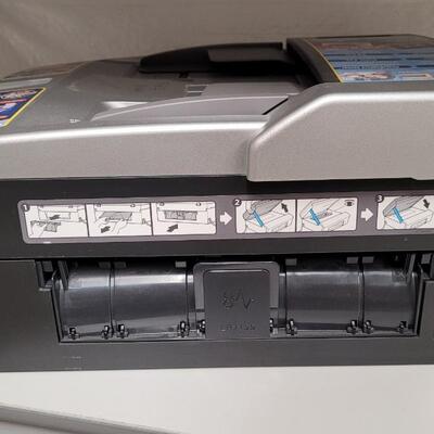 Lot 548: BROTHER MFC-465CN Fax Printer Scanner Copier w/ LARGE Ink Reserve
