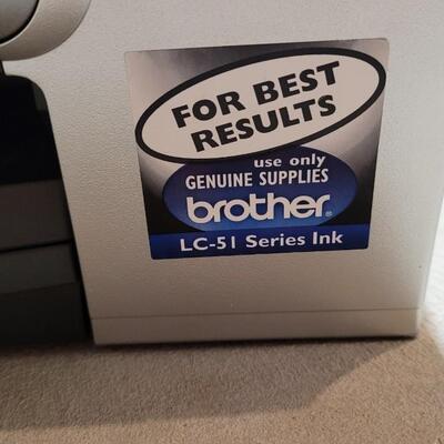 Lot 548: BROTHER MFC-465CN Fax Printer Scanner Copier w/ LARGE Ink Reserve