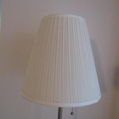 Metal Floor Lamp- Approx 60 1/2 Inches Tall
