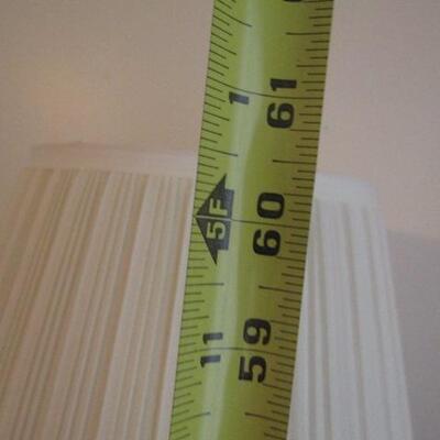 Metal Floor Lamp- Approx 60 1/2 Inches Tall