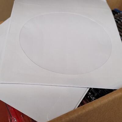 Lot 573: Large Assortment of Unused CD/DVD Jewel Cases 