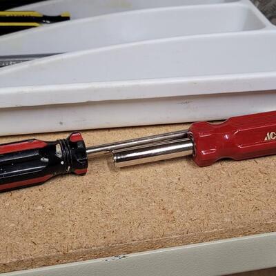 Lot 578: Home Basics Tool Bundle w/ Organizer 