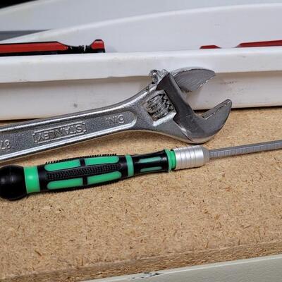 Lot 578: Home Basics Tool Bundle w/ Organizer 