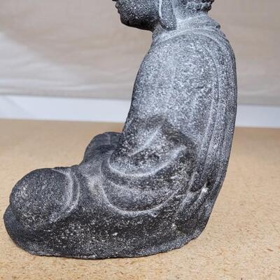 Lot 582: Vintage Buddha Stone Sculpture 