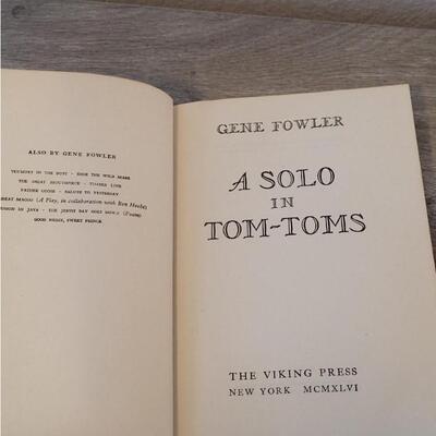 Lot 586: Gene Fowler Book Lot