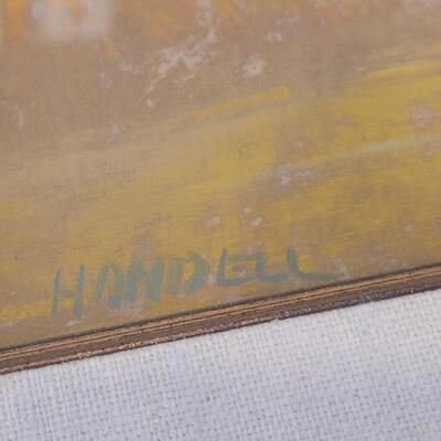 Lot 588: Albert Handell Original Pastel