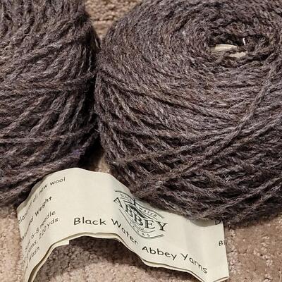 Lot 594: (2) Black Water Abbey "Jacob" Yarns