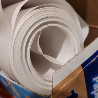 Lot 595: Freezer Paper and Wax Paper 