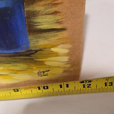Lot 596: Signed Handpainted Bags