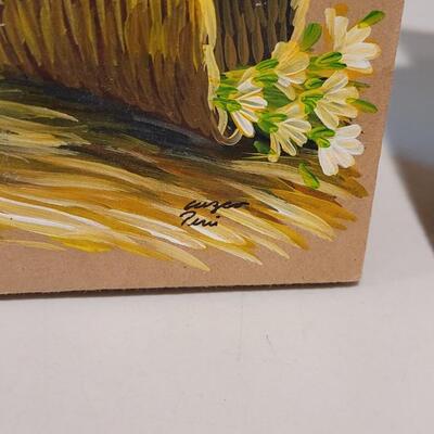 Lot 596: Signed Handpainted Bags