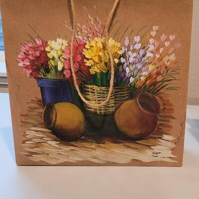 Lot 596: Signed Handpainted Bags