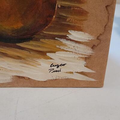 Lot 596: Signed Handpainted Bags