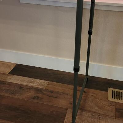Lot 597: Adjustable Folding Table