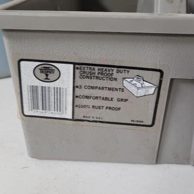 Lot 598: Plastic Bucket & Caddy