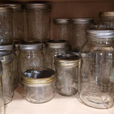 Lot 603: Jars and Canning Lids