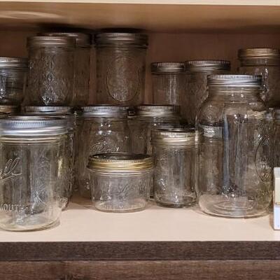 Lot 603: Jars and Canning Lids