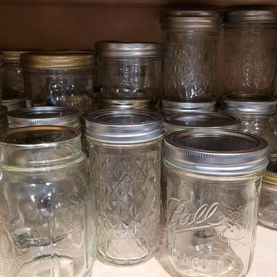 Lot 603: Jars and Canning Lids