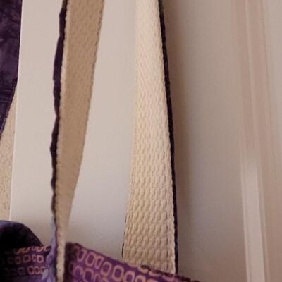 Lot 606: Quilted Bag (has ink stain on inside only)