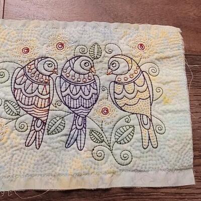 Lot 608: Quilted Square by Trish